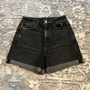 American Eagle Outfitters Black Jean Shorts